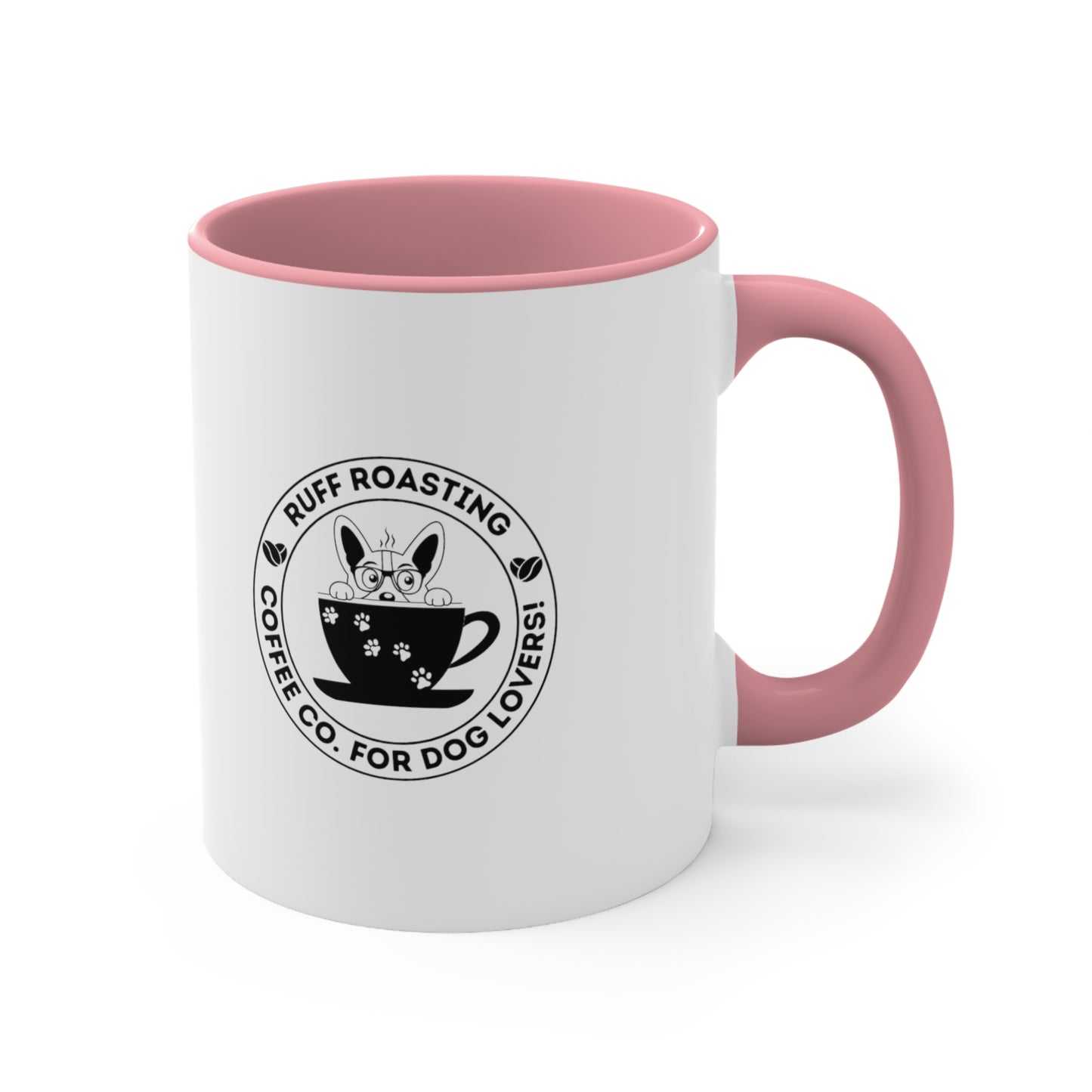 It's a Ruff Life, Accent Coffee Mug, 11oz