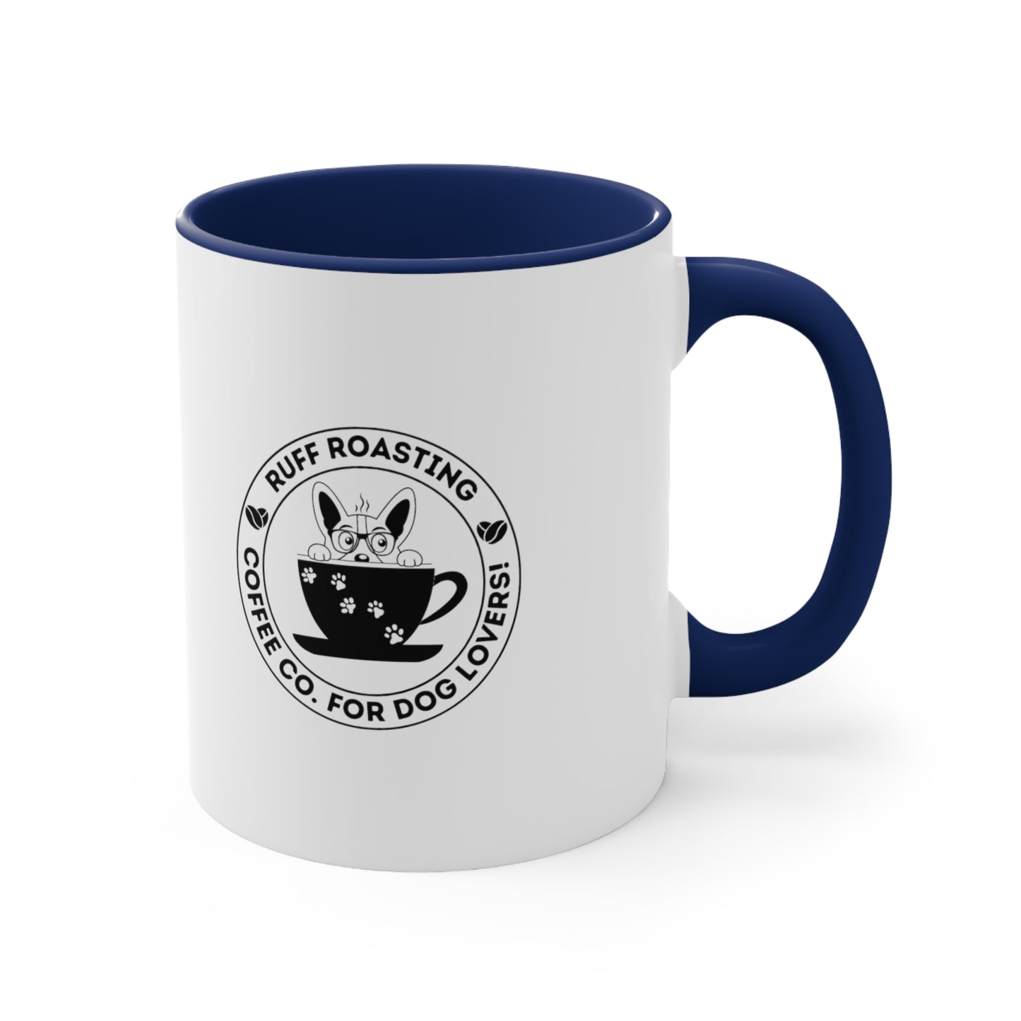 It's a Ruff Life, Accent Coffee Mug, 11oz