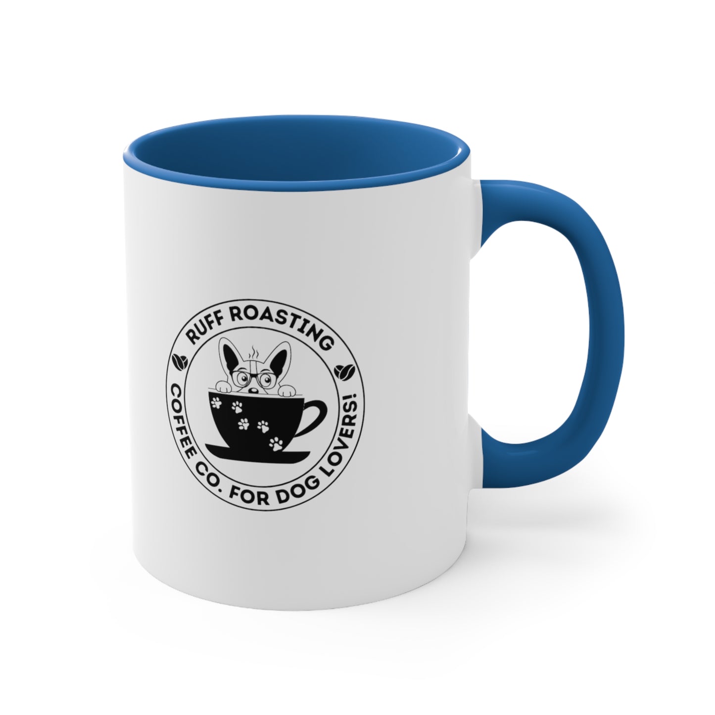 It's a Ruff Life, Accent Coffee Mug, 11oz