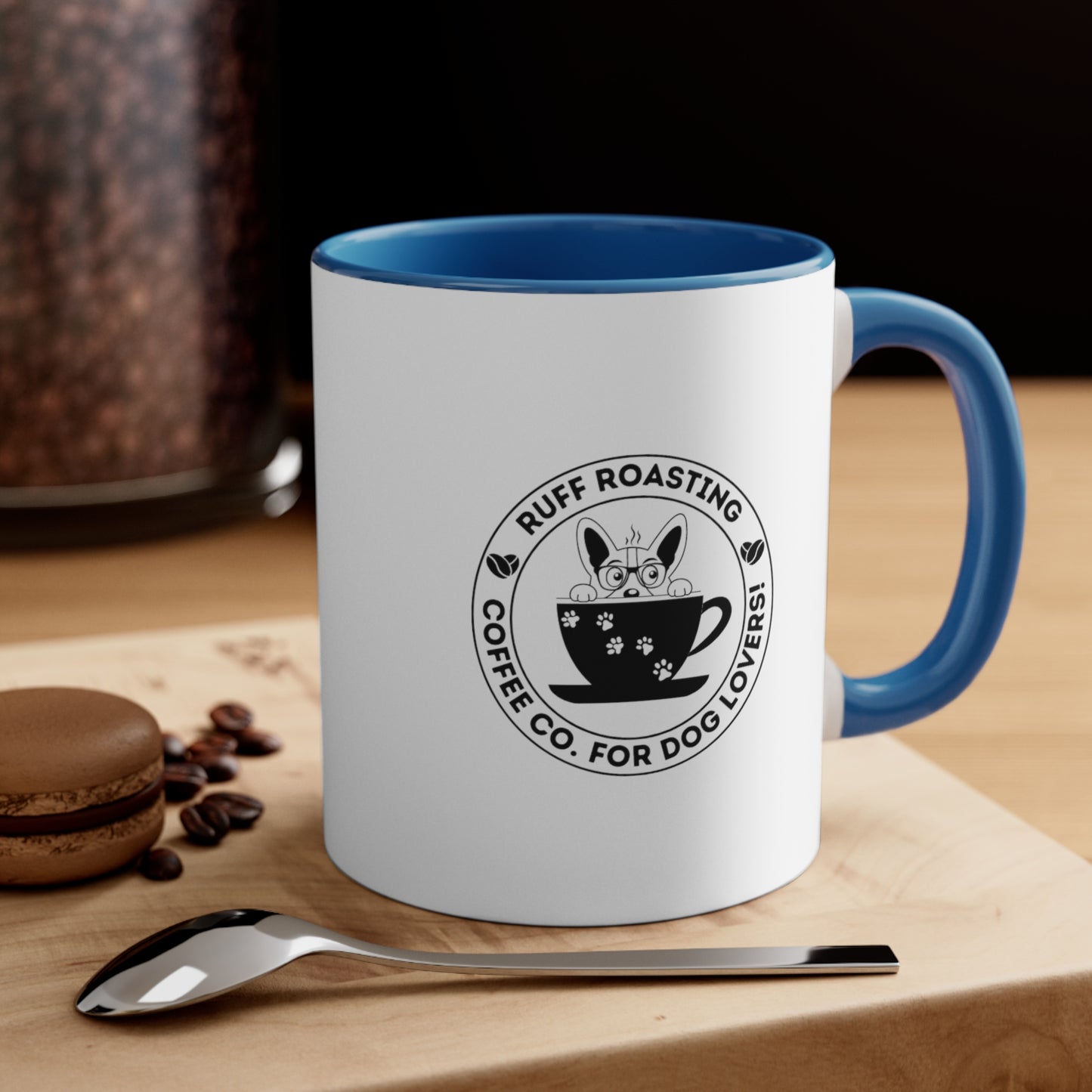 It's a Ruff Life, Accent Coffee Mug, 11oz