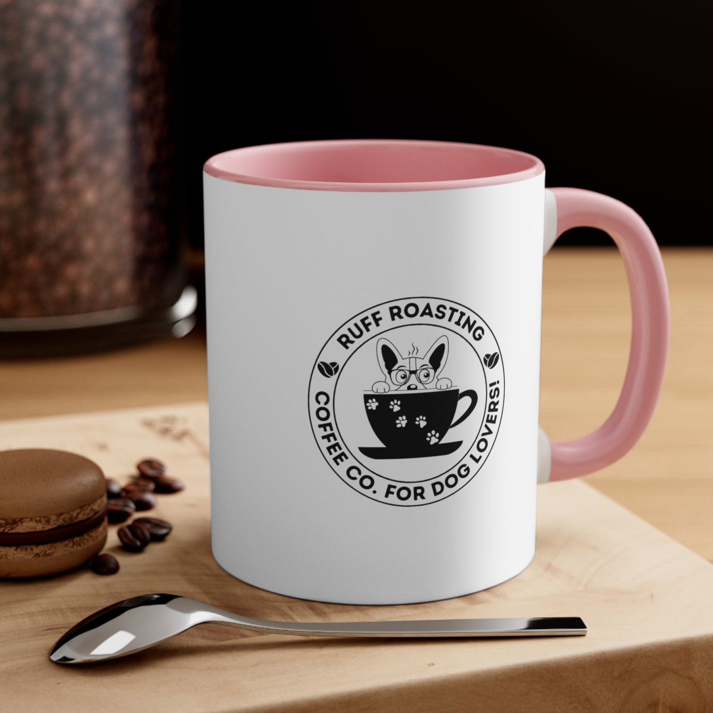 It's a Ruff Life, Accent Coffee Mug, 11oz